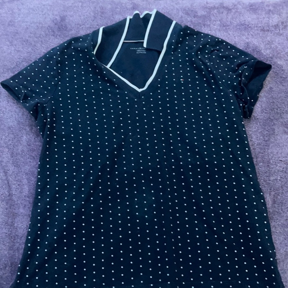 Tommy Hilfiger women collared top
